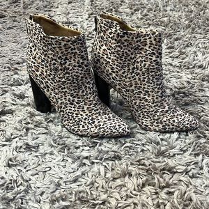 Leopard Heels, size 8